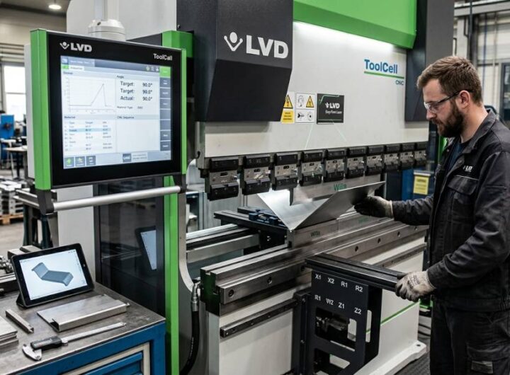 Precyzyjne gięcie blach z wykorzystaniem krawędziarek CNC